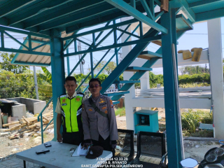 Patroli Keamanan di Gudang Logistik PLN Tambak Langon