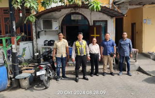 Pawas Polsek Asemrowo Laksanakan Pengamanan Kebaktian Minggu di GKI Siloam Surabaya