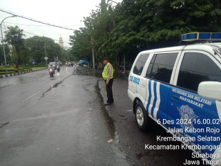 Polsek Pabean Cantikan Gelar Patroli Harkamtibmas di Jalan Kebon Rojo