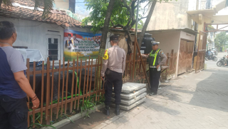 Polsek Semampir Melaksanakan Patroli Harkamtibmas di Kampung Tangguh Sidotopo Lor