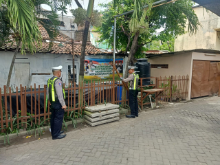 Polsek Semampir Laksanakan Patroli Harkamtibmas dan Pemantauan Ketahanan Pangan di Kampung Tangguh