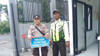 Patroli Harkamtibmas, Polsek Asemrowo Antisipasi Kerawanan 3C di Jalan Margomulyo