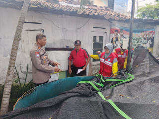 Polsek Semampir Dampingi Evaluasi Ketahanan Pangan di Wilayah Sidotopo