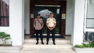 Polsek Asemrowo Laksanakan Patroli di Objek Vital Panen Bank, Antisipasi 3 Cepu