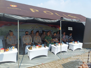 Wakapolsek Krembangan Hadiri Zoom Meeting Panwas Serentak Kuartal 2 di Kedung Cowek