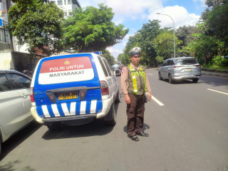 Polsek Pabean Cantikan Intensifkan Patroli Kewilayahan dan Pantau Arus Lalu Lintas