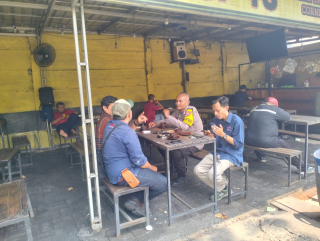 Polsek Pabean Cantikan Gelar Sambang dan Koordinasi Kamtibmas Bersama Tokoh Masyarakat di Kelurahan Tanjung Perak