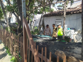 Polsek Semampir Laksanakan Patroli Harkamtibmas dan Pemantauan Ketahanan Pangan di Kampung Tangguh Sidotopo