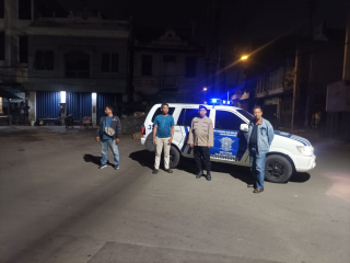 Polsek Pabean Cantikan Gelar Patroli Malam Antisipasi 3C, Tawuran, dan Kenakalan Remaja