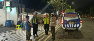 Patroli Rutin Harkamtibmas Polsek Pabean Cantikan Antisipasi Tawuran dan Kejahatan Jalanan