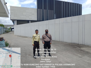 Patroli Dialogis Polsek Asemrowo Perkuat Keamanan Lingkungan di Jalan Margomulyo