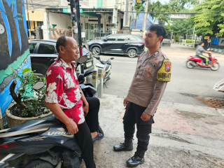 Bhabinkamtibmas Ampel Laksanakan Sambang Dialogis Sampaikan Pesan Kamtibmas Dan Pencegahan Kenakalan Remaja
