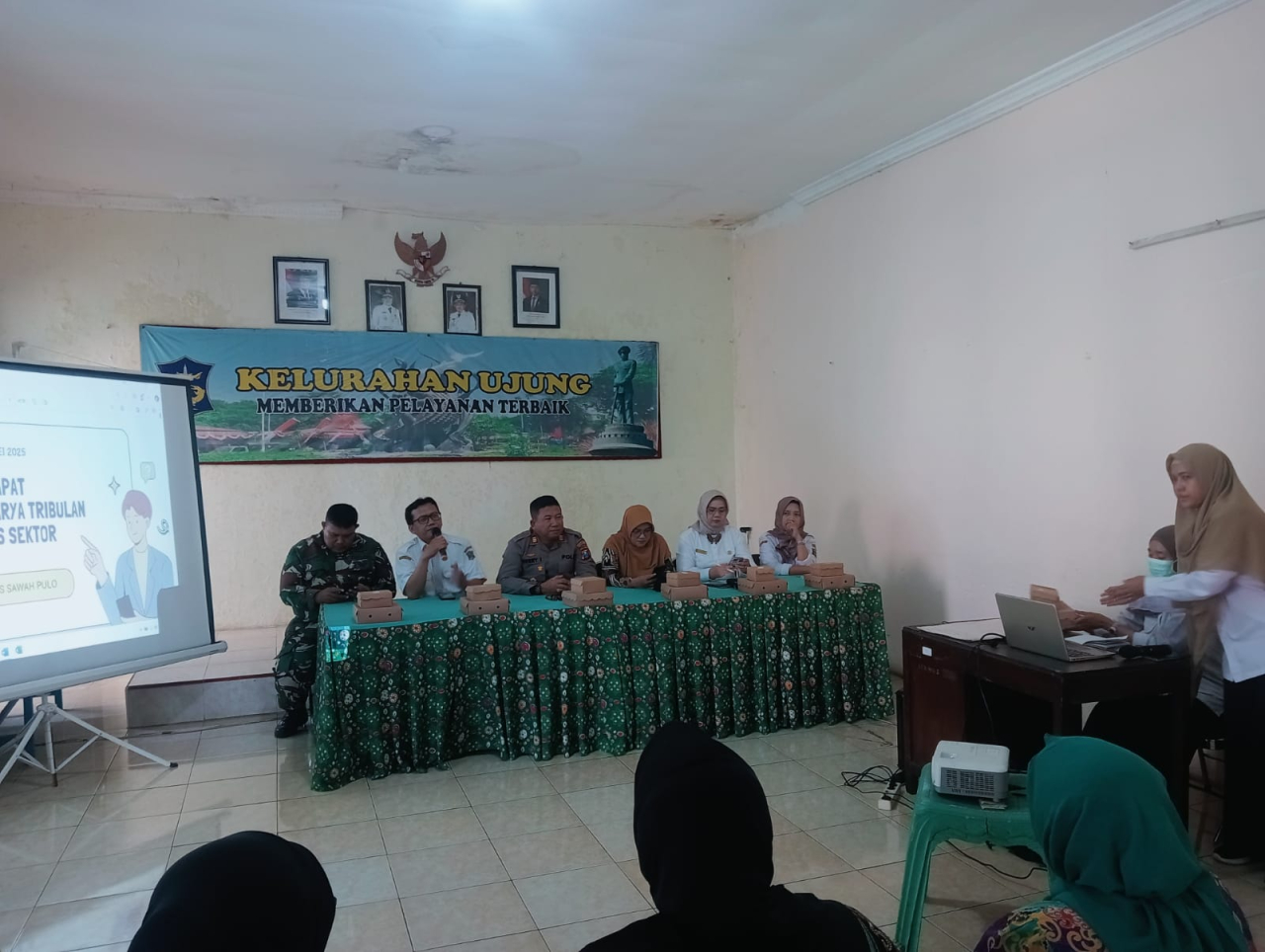 Kapolsek Semampir Hadiri Mini Lokakarya di Kelurahan Ujung, Ajak Warga Cegah Tawuran, Narkoba, dan Judi Online