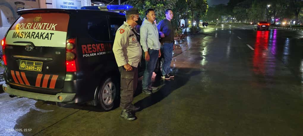 Polsek Asemrowo Laksanakan Patroli Gabungan Piket Fungsi Antisipasi 3C di Pos Lantas Dupak Rukun