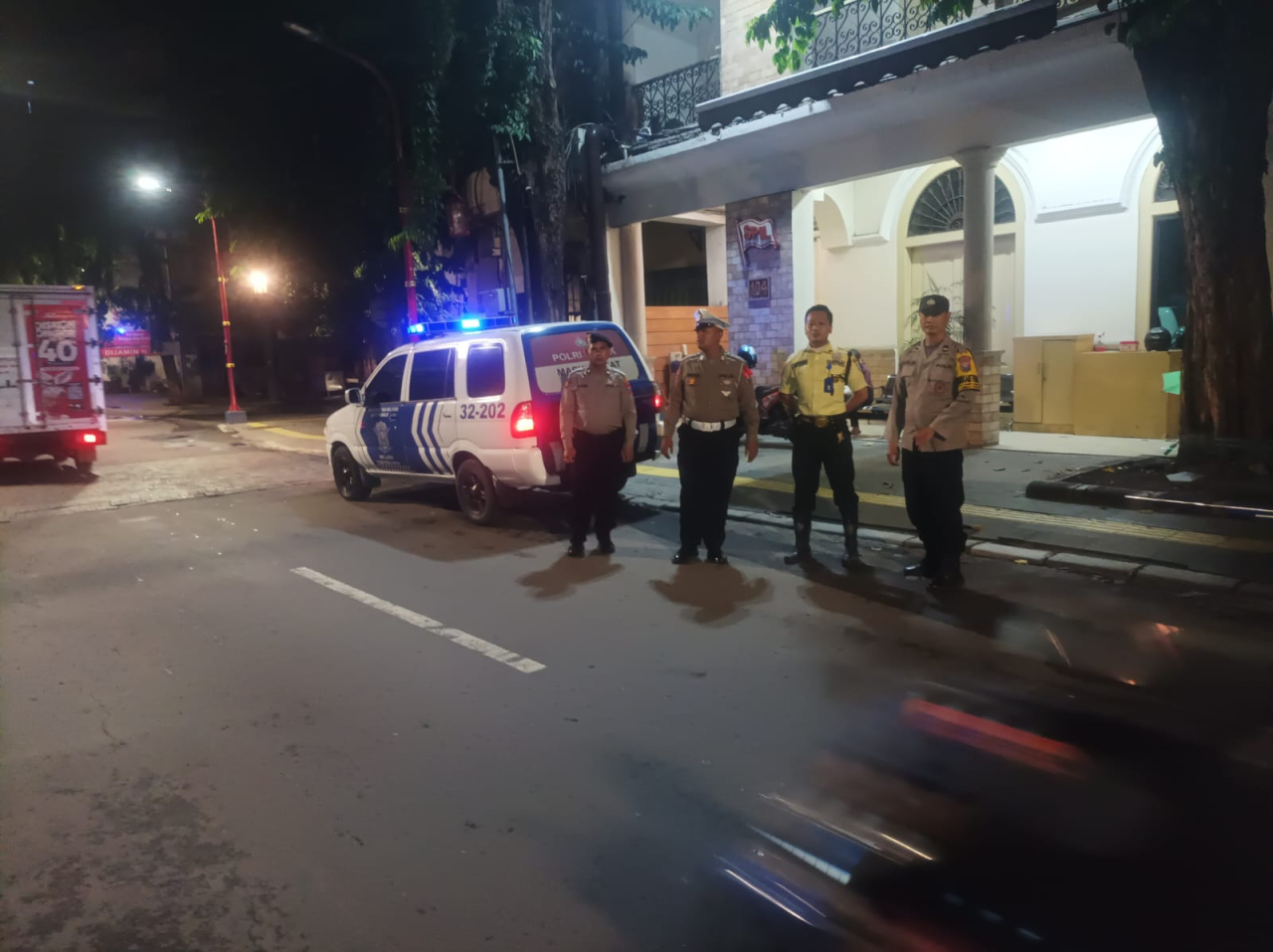 Polsek Pabean Cantikan Intensifkan Patroli Harkamtibmas Nataru Antisipasi 3C Dan Gangguan Kamtibmas